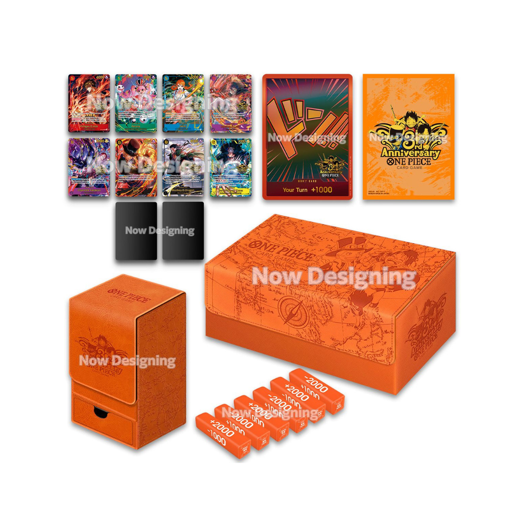 ONE PIECE JAPANESE 3RD ANNIVERSARY SET - ENGLISH VERSION