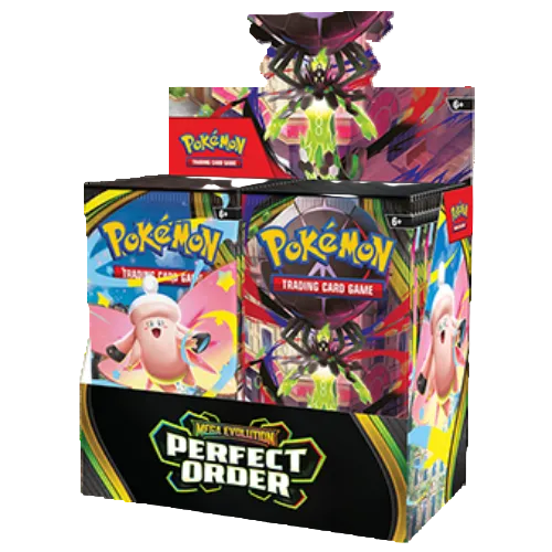 POKÉMON MEGA EVOLUTION: PERFECT ORDER BOOSTER BOX