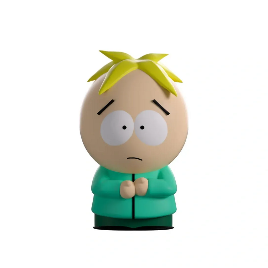 South Park character Butters as a YouTooz vinyl figure. He has his signature blonde spikey hair and innocent facial expression. Buy your favourite South Park YouTooz from Blackbird Collectables.