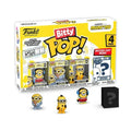 FUNKO BITTY POP!: MINIONS - ROLLER SKATING STUART - SET OF 4